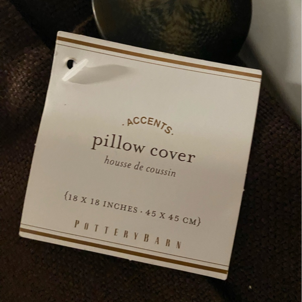 Pottery Barn pillow covers